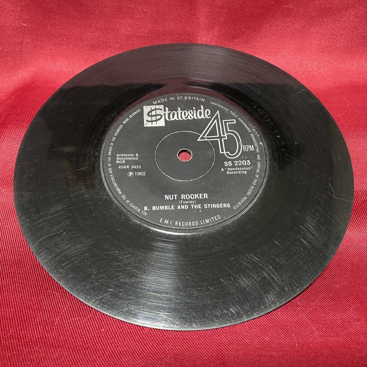 ◆UK7”s!◆B. BUMBLE & THE STINGERS◆NUT ROCKER◆_画像5