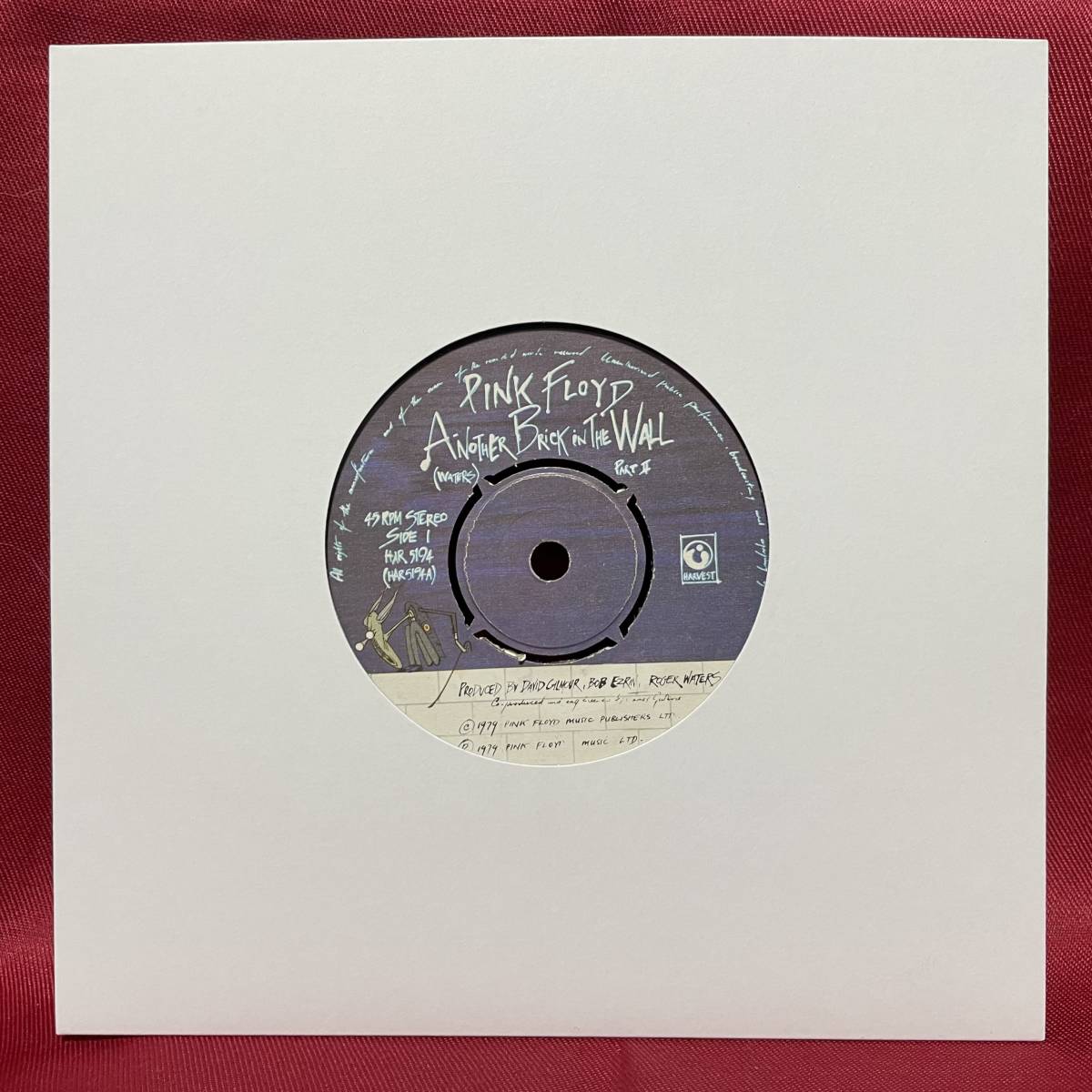 ◆UKorg7”s◆PINK FLOYD◆ANOTHER BRICK IN THE WALL(PART II)◆_画像3