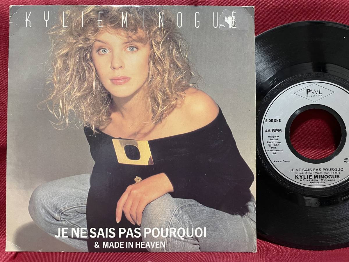 ◆フランス7”s!◆KYLIE MINOGUE◆JE NE SAIS PAS POURQUOI◆の画像1