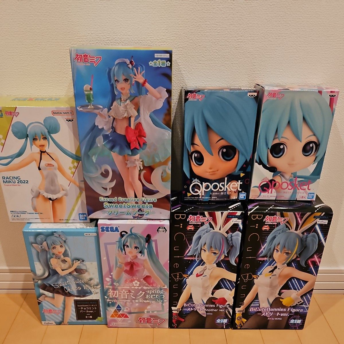 初音ミク フィギュアセット8点 初音ミク フィギュア 8点セット|Yahoo!フリマ(旧PayPayフリマ)