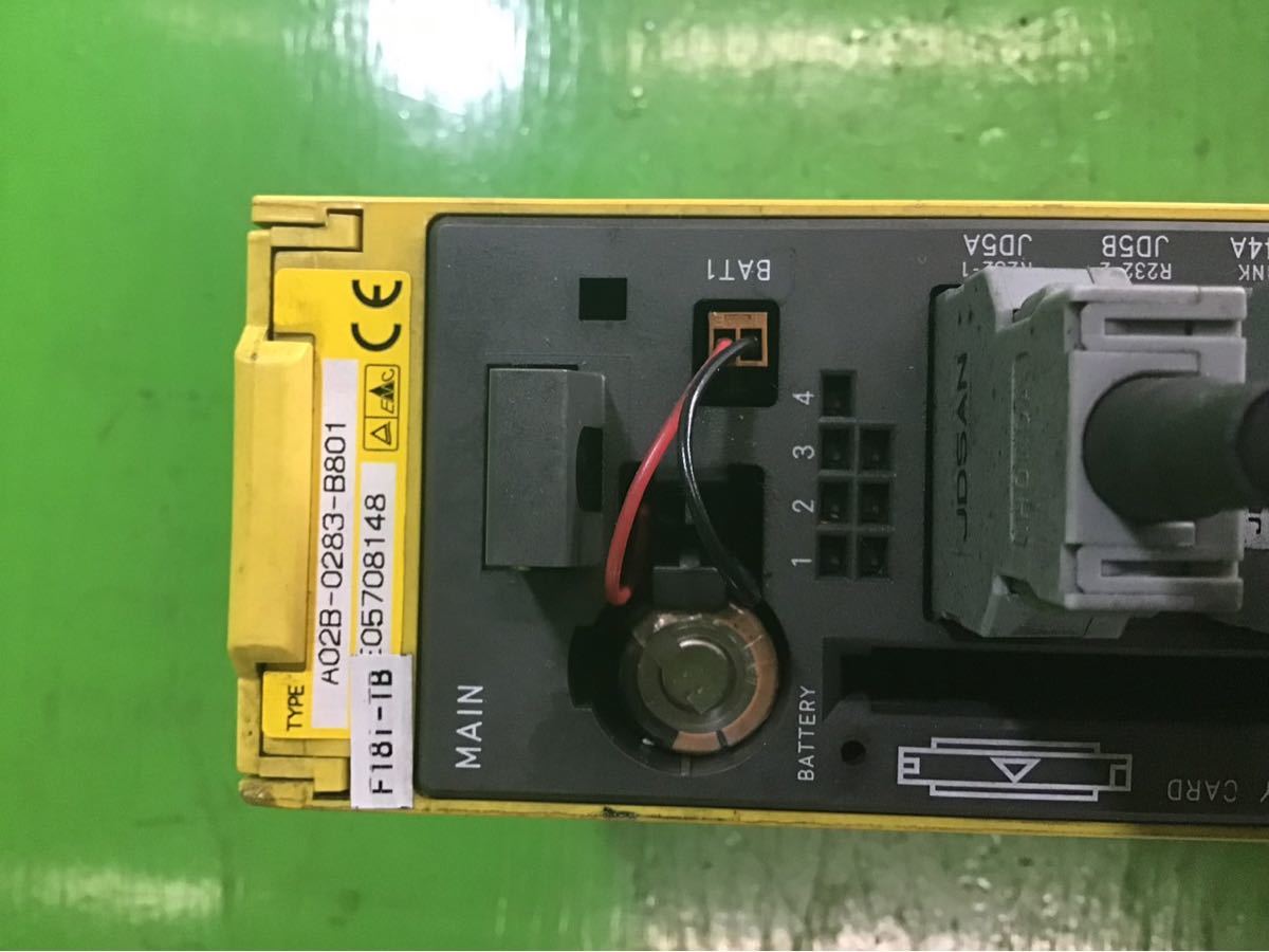 人気商品 ファナックFANUC DATE:2005 。A02B-02831-B801 18i-TB SERIES