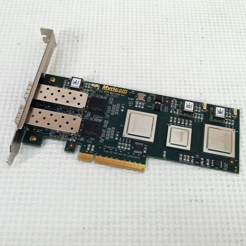 良質  △ ▽1459-T 中古 10G-PCIE2-８B2-2S ネットワークボード 10Gbit Myricom LANカード