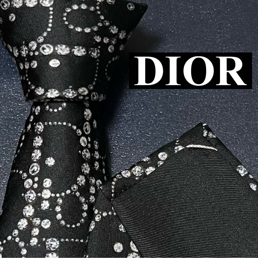 激レア Christian Dior icon ディオール ワンポイント 刺繍-