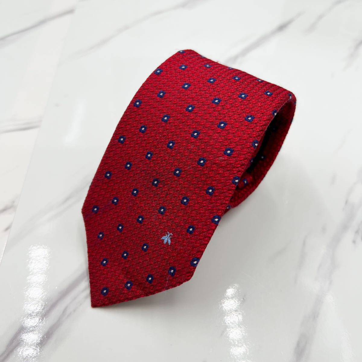 激レア 極美品 ネクタイ GUCCI グッチ 現行 シルクGG柄 ジャガード