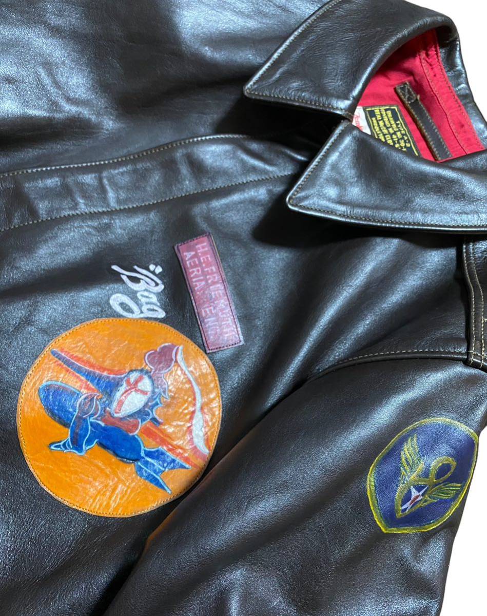 THE REAL McCOY'S ZEMKES WOLFPACK A-2 リアルマッコイズ ゼムケズウルフパック フライトジャケット バックペイント レッドシルク 44 item details | Yahoo! JAPAN Auction | One Map by FROM JAPAN THE REAL McCOY'S ZEMKES WOLFPACK A-2 リアルマッコイズ ゼムケズウルフパック フライトジャケット バックペイント レッドシルク 44 item details | Yahoo! JAPAN Auction | One Map by FROM JAPAN