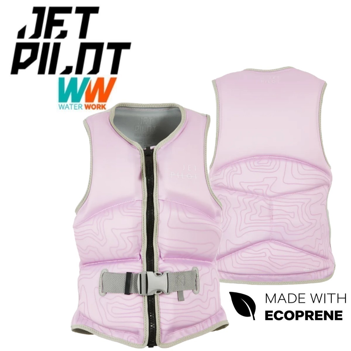 ジェットパイロット JETPILOT 2024 ライフジャケット 送料無料 アリュール F/E レディース ネオベスト JA23298 パープル 12/L