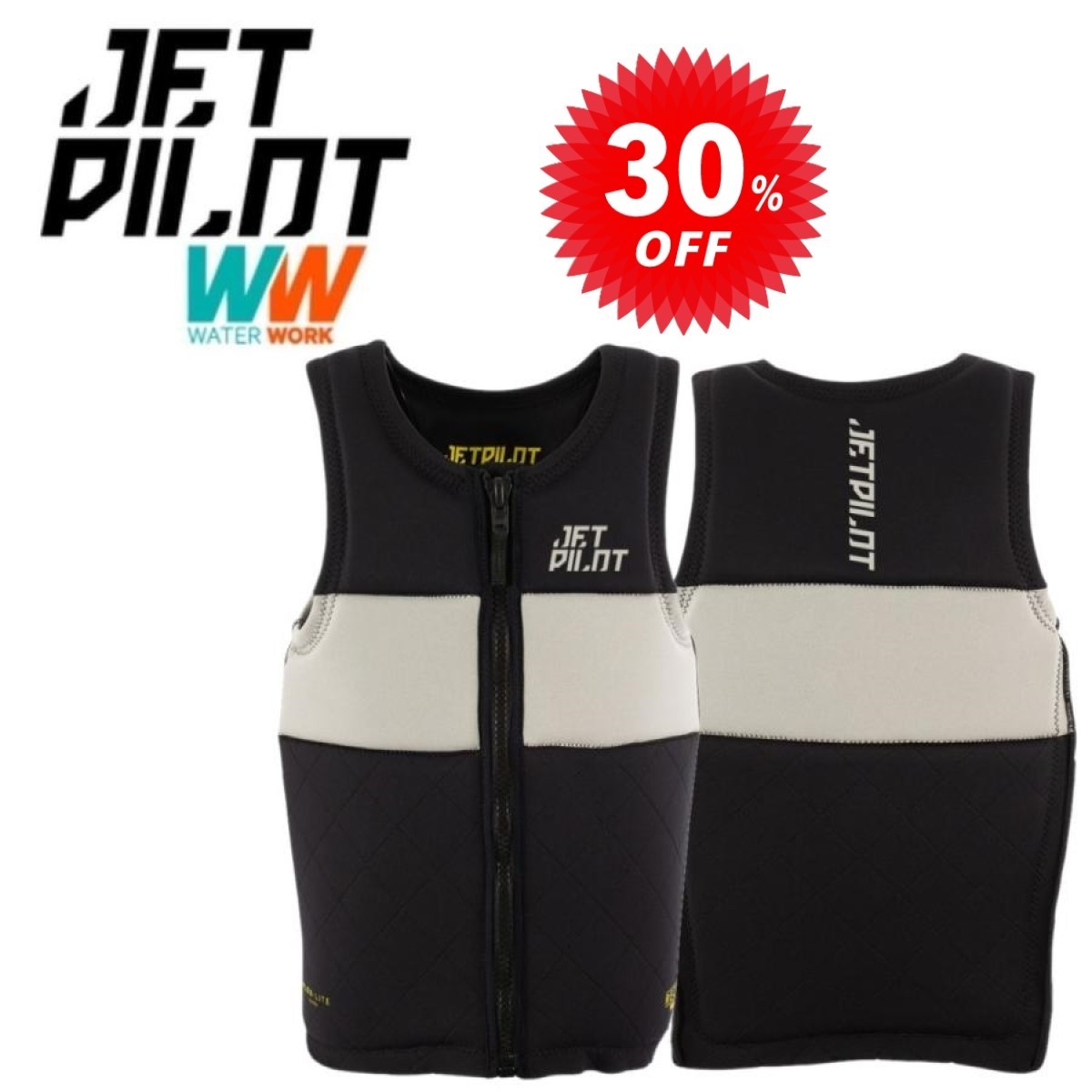 ジェットパイロット JETPILOT ライフジャケット セール 30%オフ 送料無料 マックス ミルデ リーコン F/E ネオ ベスト JA22111CE 3XL_画像1