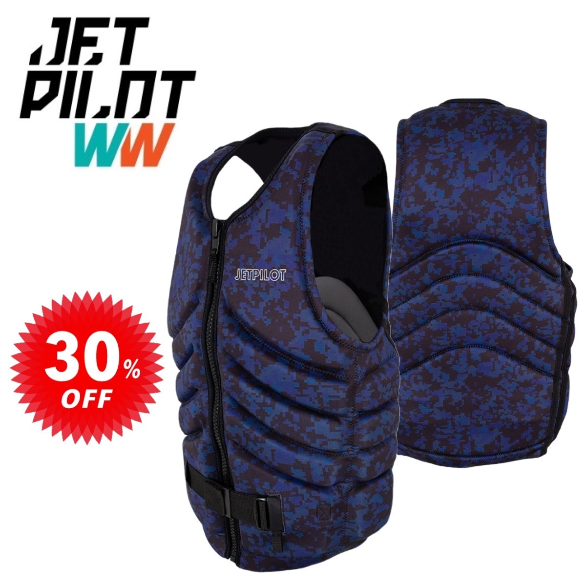 ジェットパイロット JETPILOT ライフジャケット セール 30％オフ 送料無料 コリー カンタム X F/E ネオ ベスト JA21299 ネイビー XL