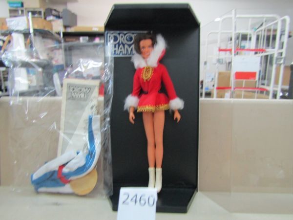 л2460 【詳細不明】フィギュアスケート ドロシー・ハミル ドール人形 Dorothy Hamillの画像1