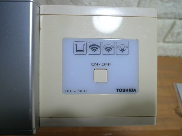 動作品　東芝（TOSHIBA）　消臭器　デオドライザー　エアリオン・ワイド　DAC-2400　SKN-6163_画像3