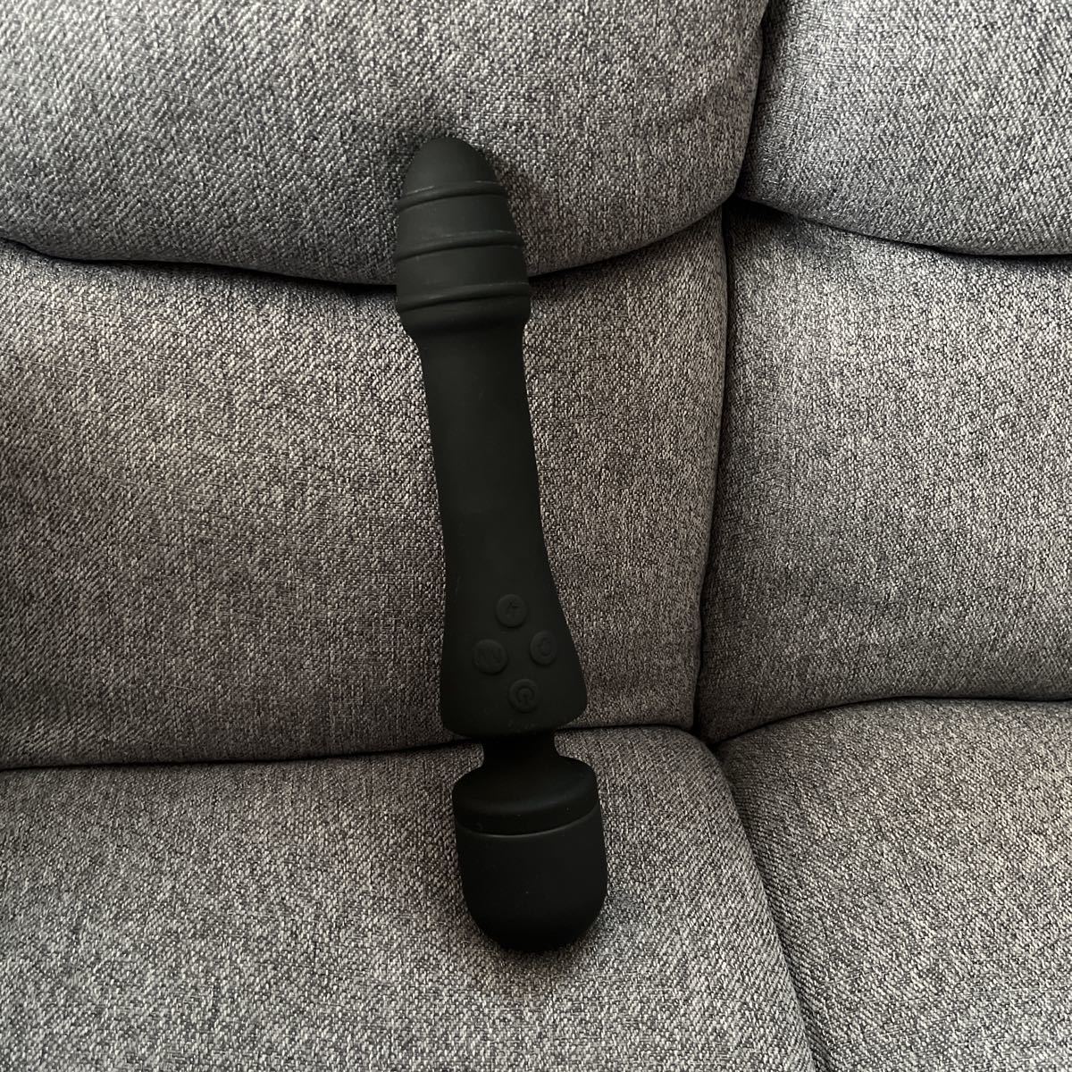 電動 マッサージ器具 black 温感 防水 黒 電マ(健康用品、健康器具