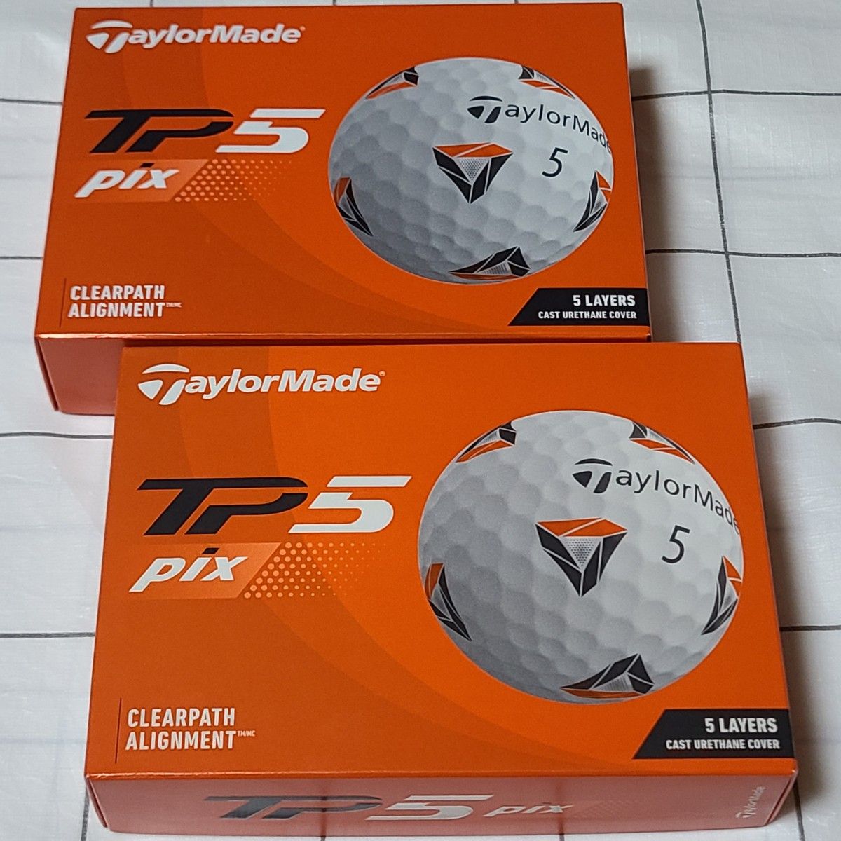 TaylorMade テーラーメイド TP5 pix ゴルフボール 2ダース｜PayPayフリマ