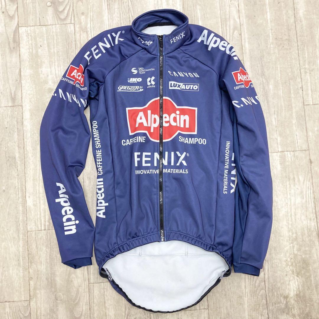 SALE 選手支給品 Alpecin Fenix アルペシンフェニックス ウィンタージャケット 長袖ジャージ Kalas ドゥクーニンク キャニオン Canyon