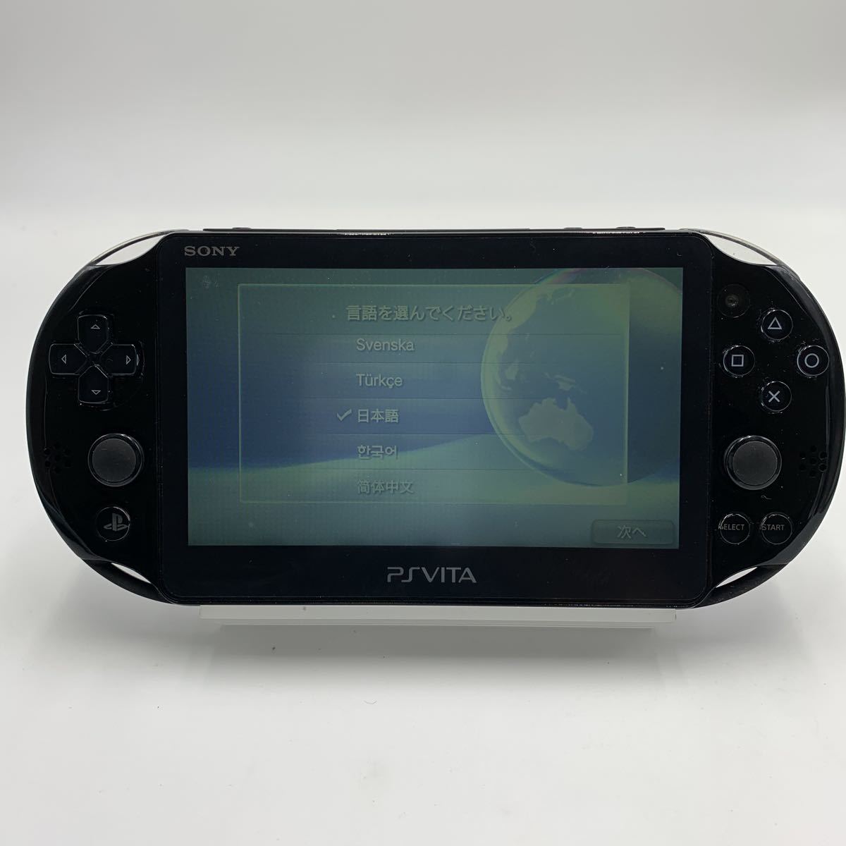 SONY PSVITA Playstation VITA プレイステーションヴィータ 本体 PCH-2000 動作品 1004-312