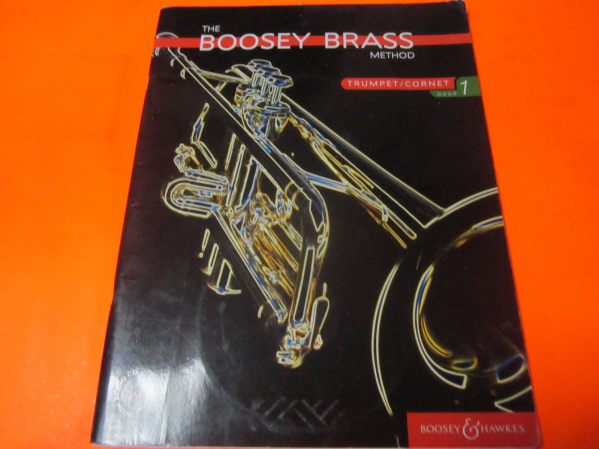輸入教則本　Boosey Brass Method 1　CD２枚付き　トランペット　コルネット教則本　（練習用の楽譜+解説）_画像1