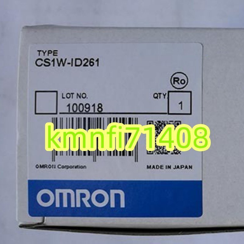 【新品】　オムロン CS1W-ID261 DC入力ユニット★6ヶ月保証