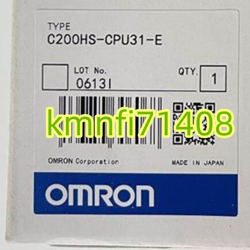 【新品】オムロン C200HS-CPU31-E プログラマブルコントローラ ★6ヶ月保証