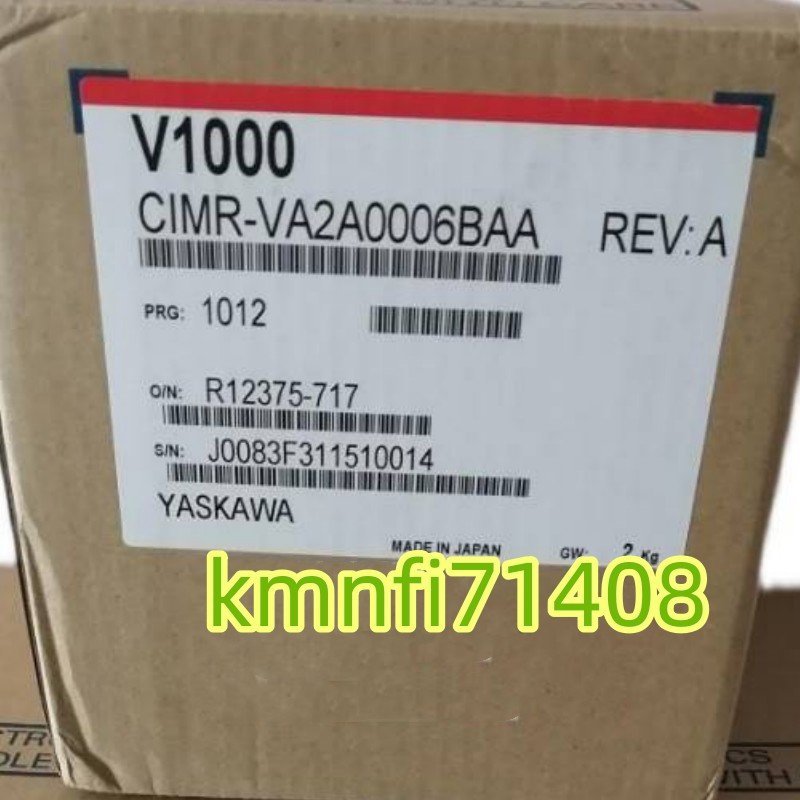 【新品】YASKAWA / 安川電機 CIMR-VA2A0006BAA インバーター ★６ヶ月保証