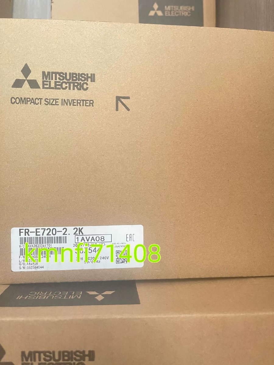 【新品】三菱電機 FR-E720-2.2K インバーター★保証6ヶ月