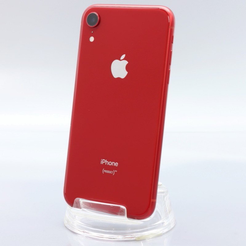 Apple iPhoneXR 64GB (PRODUCT)RED A2106 MT062J/A バッテリ84% ■SIMフリー★Joshin5380【1円開始・送料無料】
