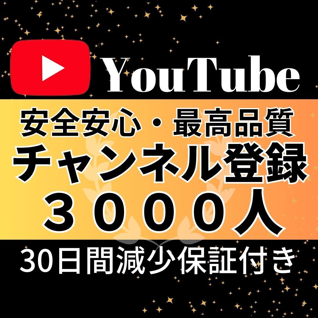 高質 【YouTube】ユーチューブ チャンネル登録者数 インフルエンサー