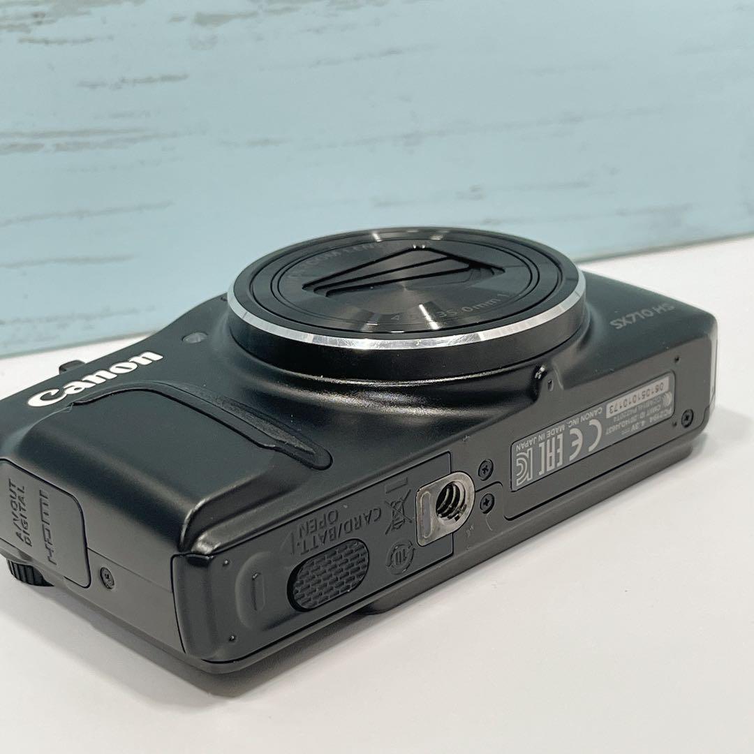 おすすめネット ブラック HS SX710 PowerShot Canon デジタルカメラ