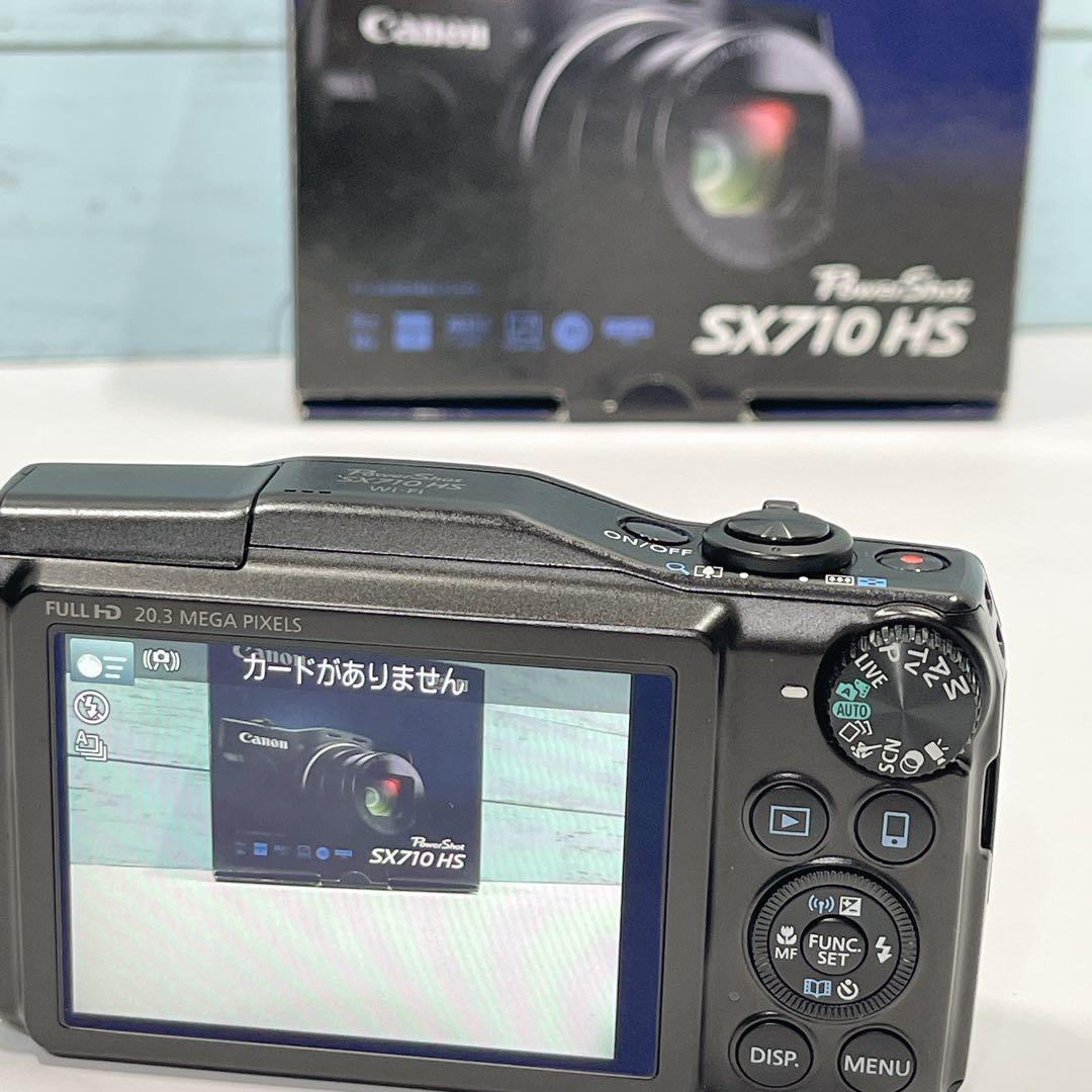 おすすめネット ブラック HS SX710 PowerShot Canon デジタルカメラ