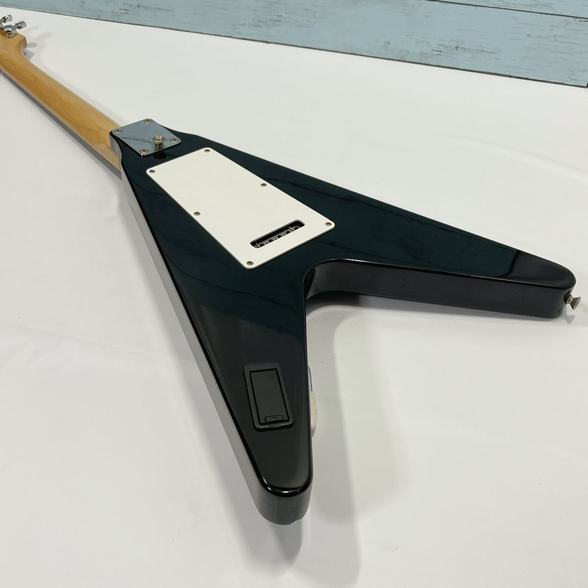 Greco MINI FV アンプ内蔵 ミニギター フライングV グレコ Greco MINI FV アンプ内蔵 ミニギター フライングV グレコ