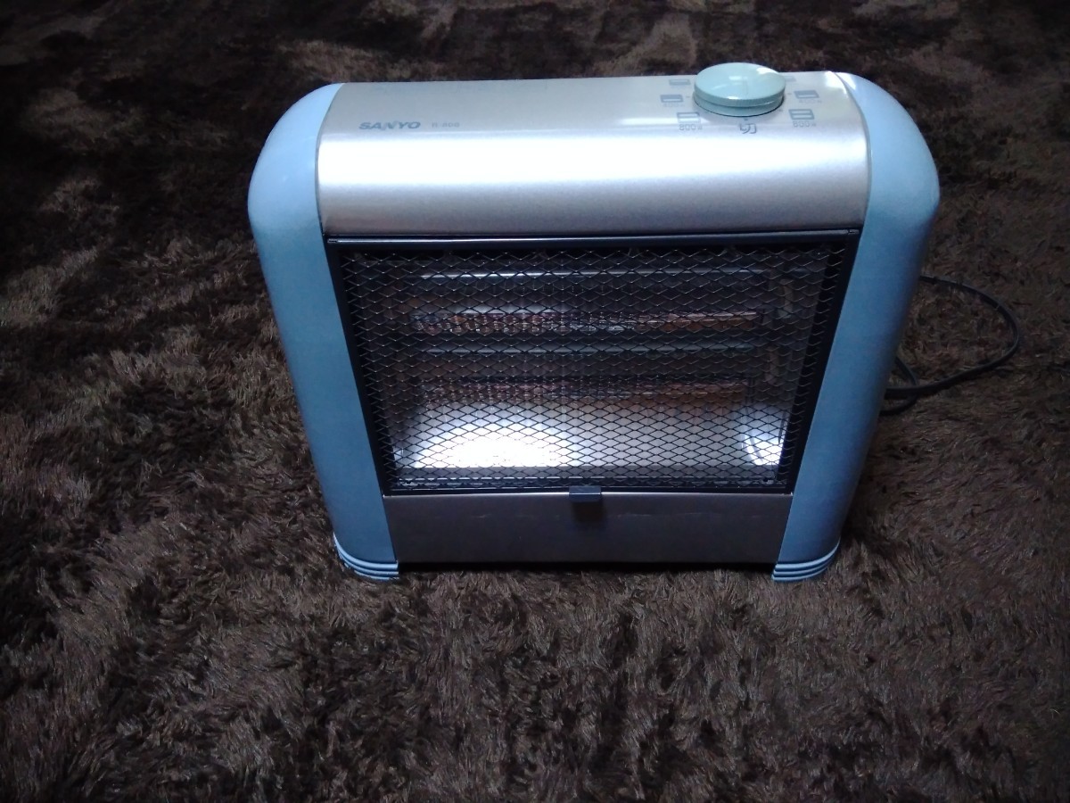 SANYO R-806 電気ヒーター レトロ電気ヒーター