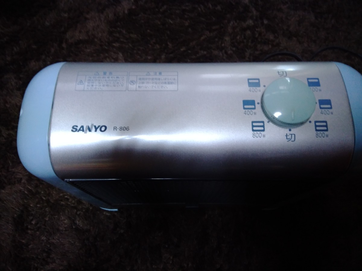 SANYO R-806 電気ヒーター レトロ 電気ヒーター SANYO R-806 電気ヒーター レトロ 電気ヒーター