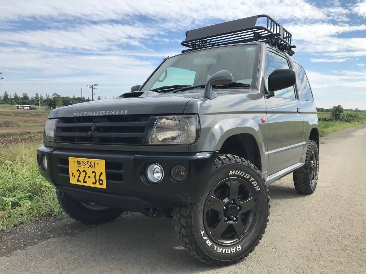 マニュアル修復歴なしH58Aパジェロミニ4WD79000キロ個人売り切り埼玉の画像1