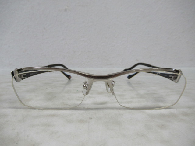 ◆3.BEZELEYES ベゼルアイズ BZL-2427 TITANIUM 眼鏡 メガネ 度入り/中古_画像1