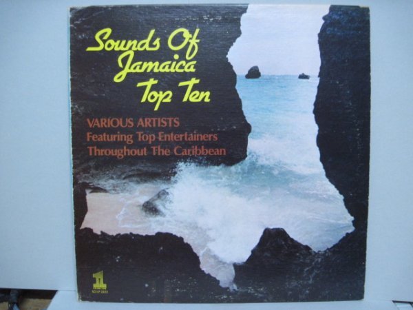 LP~ JA запись Sounds Of Jamaica Top Ten // Coxsone -SOL2223 (records)