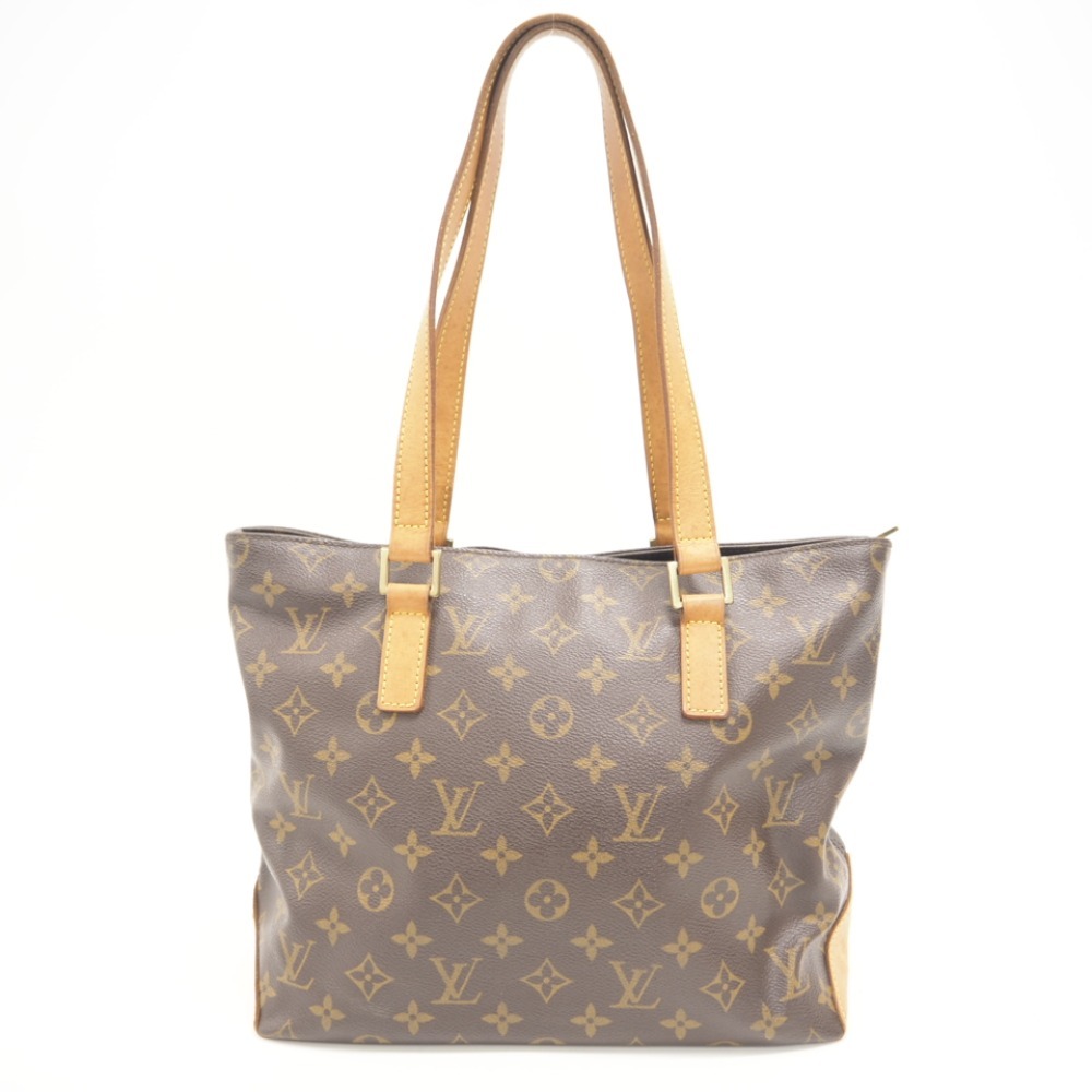 LOUIS VUITTON/ルイヴィトン ビトン M51148 カバピアノ モノグラム レザー トートバッグ ブラウン レディース ブランド