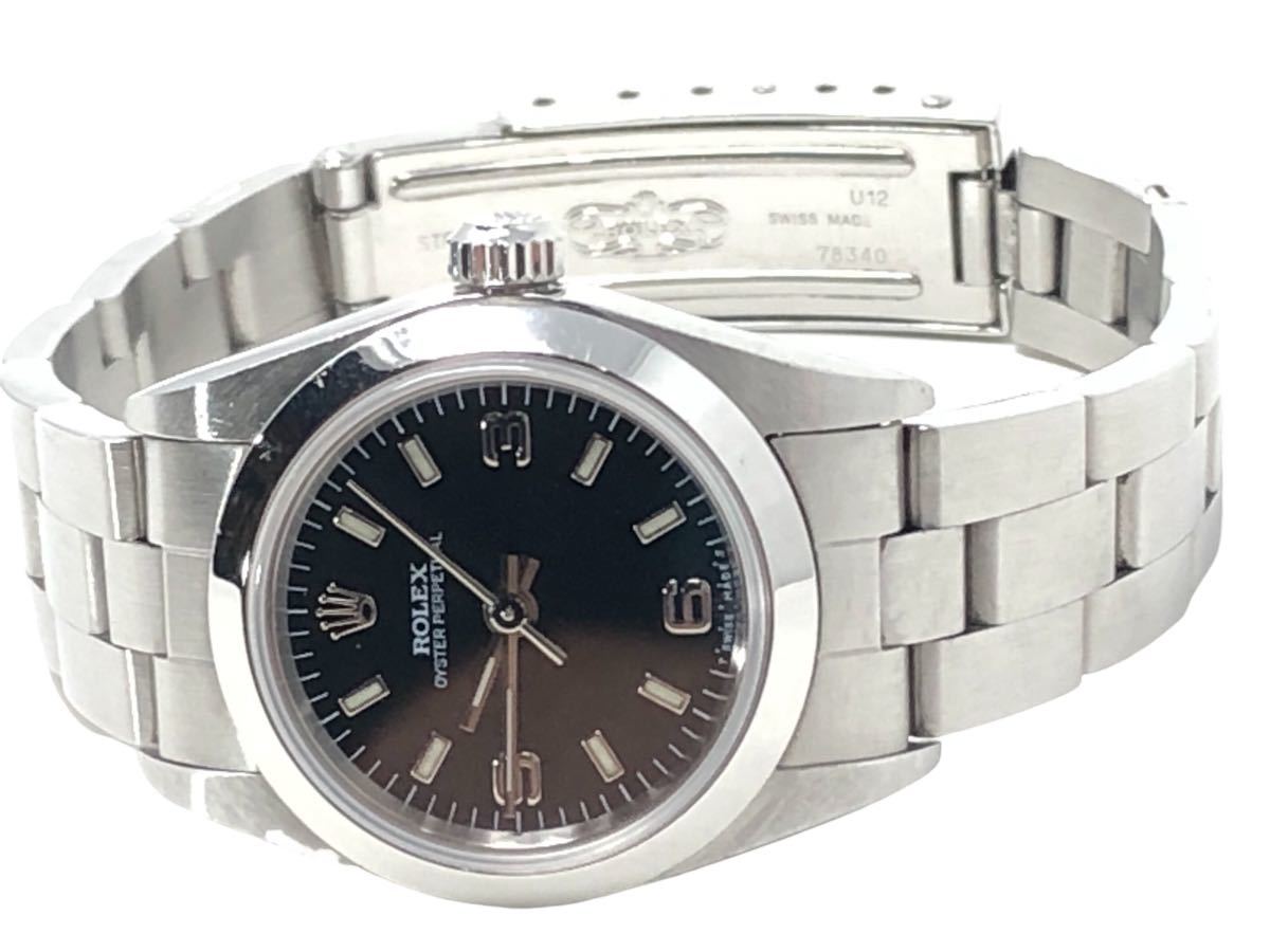 注目の Ref.176200 オイスターパーペチュアル 中古品 腕時計