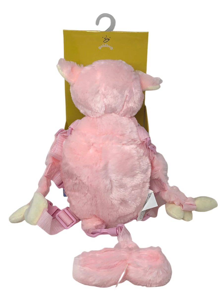 * postage included *goldbug.. prevention soft toy animal Harness ( pink ...)* new goods unused goods *