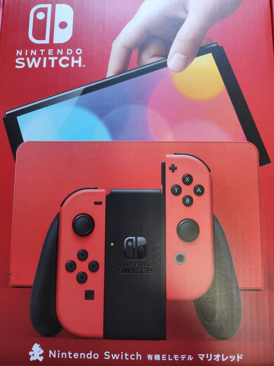 新品未開封 Nintendo Switch（有機ELモデル） マリオレッド｜Yahoo 