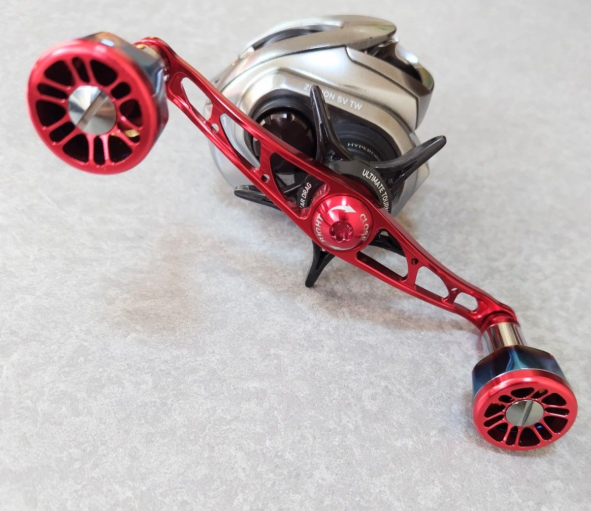 DAIWA ダイワ 21ジリオン SV TW 1000H 箱ありハンドルカスタム DAIWA ダイワ 21ジリオン SV TW 1000H 箱ありハンドルカスタム