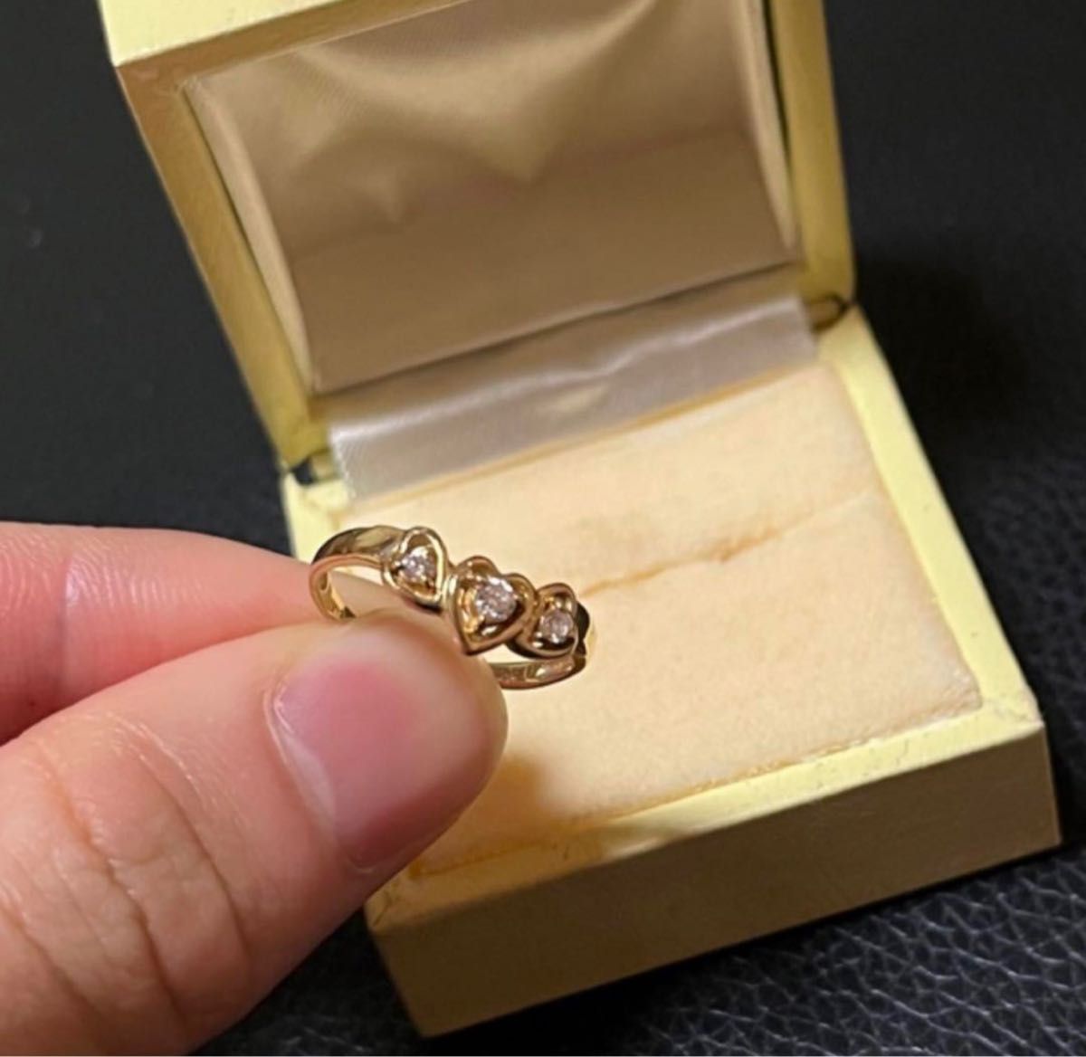 最高品質18金 プラチナ】18Kプラチナリング 7号-