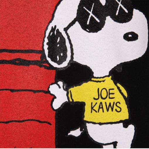 ラスト1品　貴重品　2010年生誕60年記念　Original Fake x Peanuts “JOE COOL KAWS” T-Shirt　SIZE3　ブラック