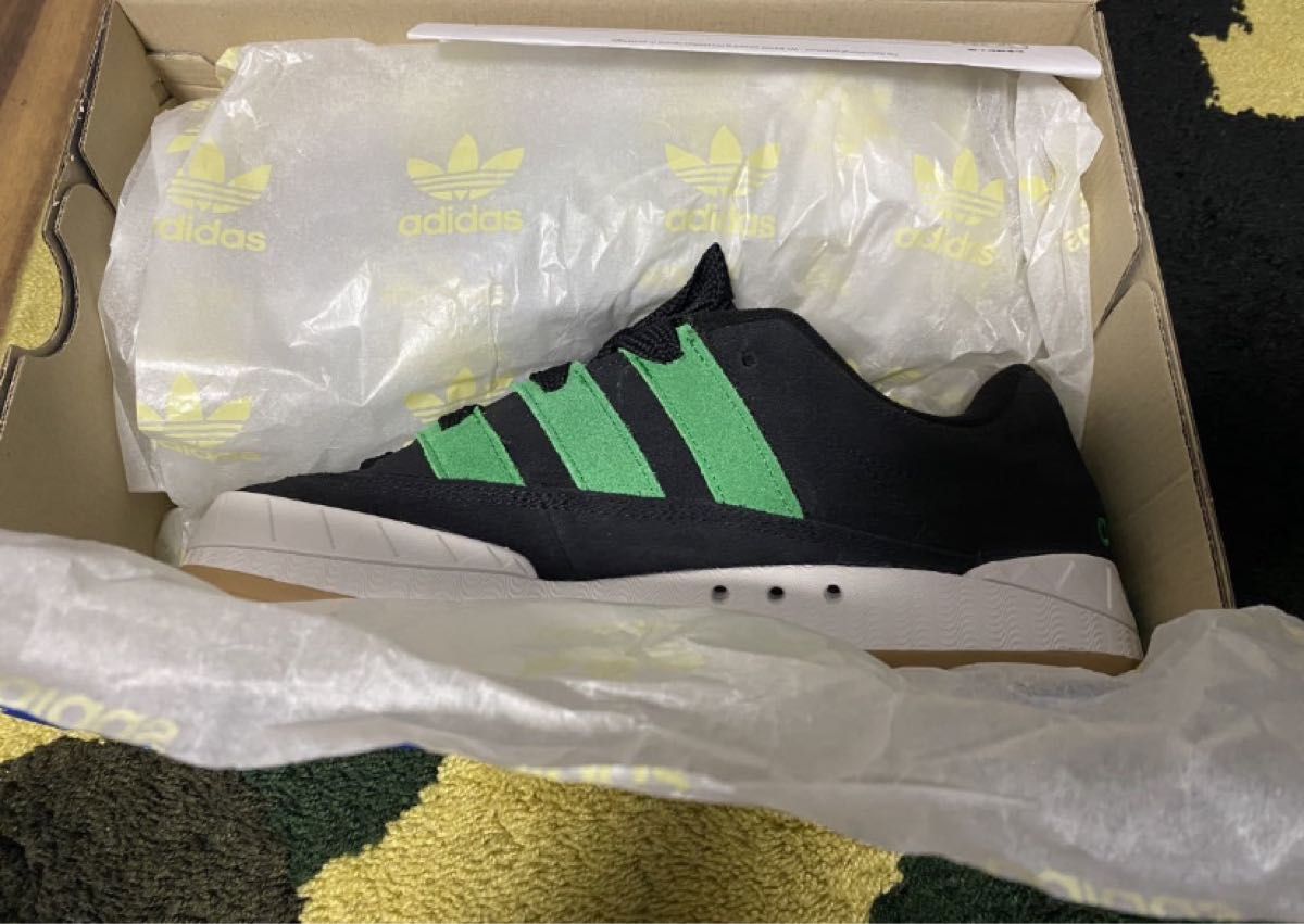 XLARGE atmos adidas Adimatic Black/Green 27cm HQ3936-