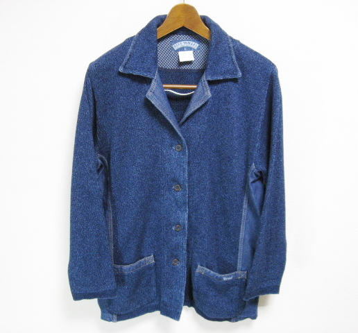 値下げ】 ニット 藍染 WILLI'S BLUE デンマーク製 北欧 美品