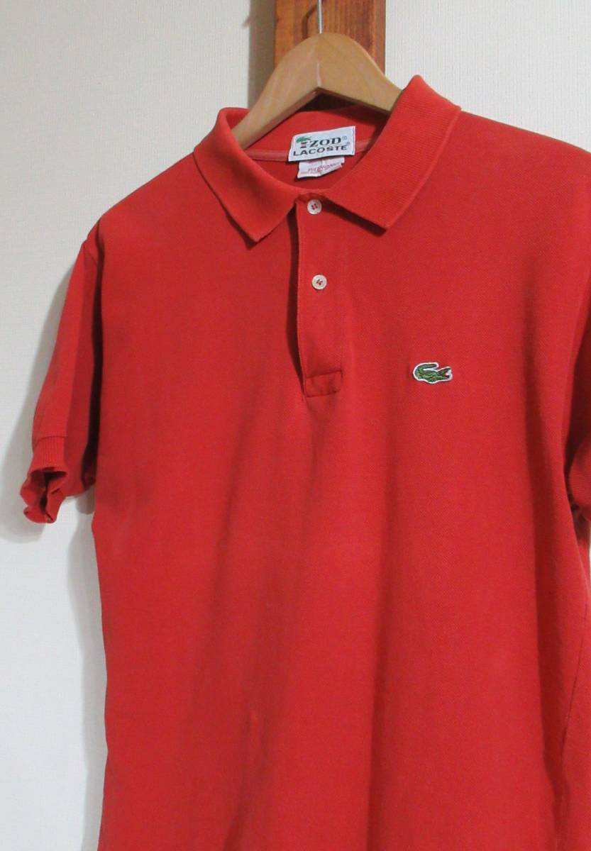 70'S VINTAGE USA古着★IZOD LACOSTE/アイゾッド ラコステ◇ポロシャツ 糸巻きタグ MADE IN USA アメリカ製_画像3