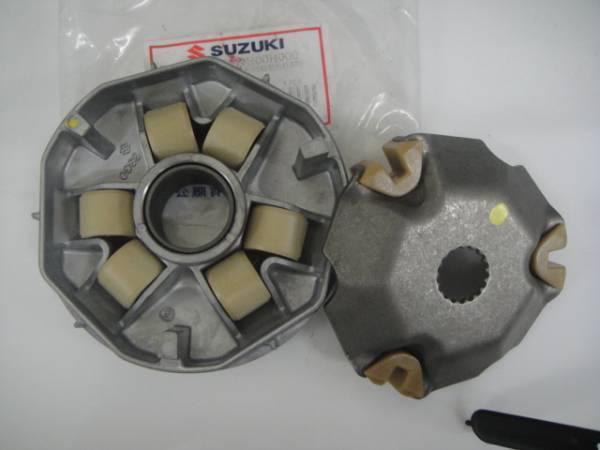  Suzuki original address V125/G pulley + weight roller 17g
