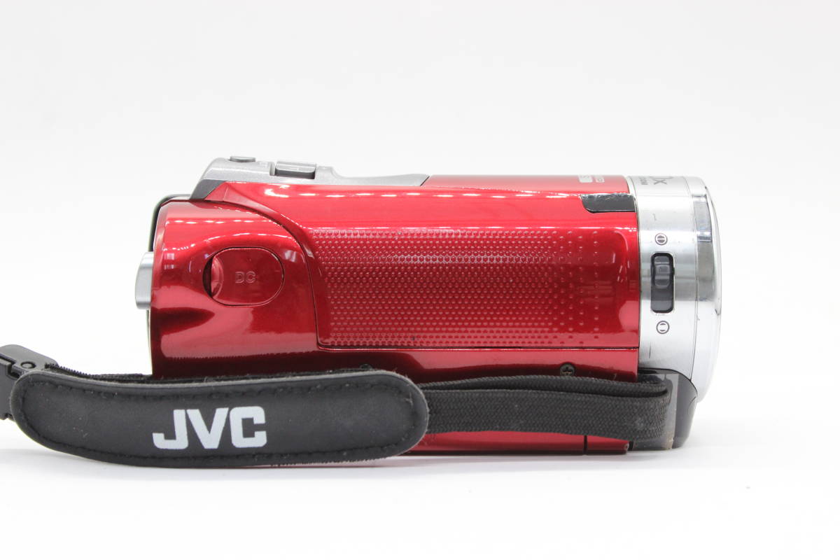 【返品保証】 【録画再生確認済み】JVC GZ-HM33-R レッド 40x バッテリー付き ビデオカメラ s1768の画像5