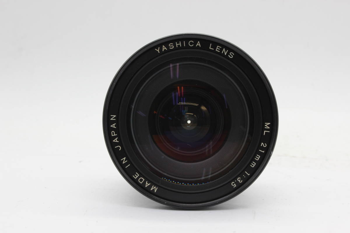 【訳あり品】 ヤシカ Yashica ML 21mm F3.5 レンズ s1781_画像2