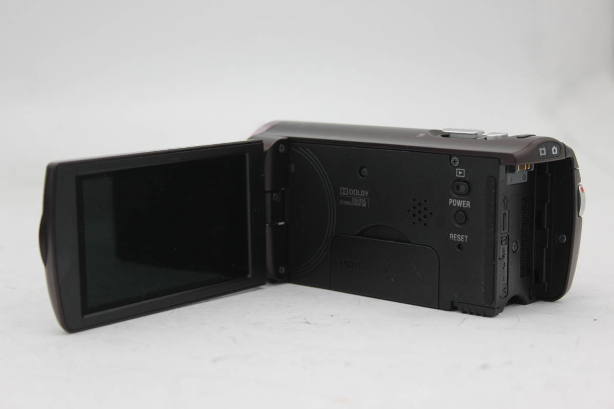【返品保証】 【録画再生確認済み】ソニー Sony HANDYCAM HDR-CX270V ブラウン バッテリー 元箱付き ビデオカメラ s1802_画像8