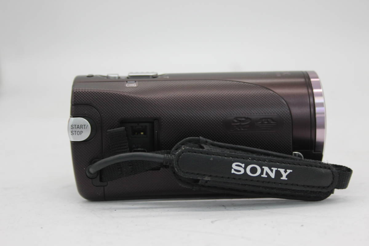 【返品保証】 【録画再生確認済み】ソニー Sony HANDYCAM HDR-CX270V ブラウン バッテリー 元箱付き ビデオカメラ s1802_画像5