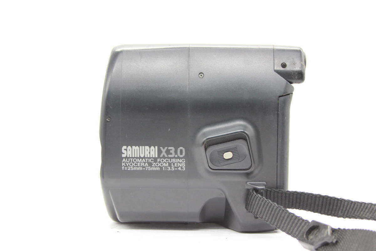 【返品保証】 京セラ Kyocara SAMURAI x3.0 25-75mm F3.5-4.3 コンパクトカメラ s1823_画像3