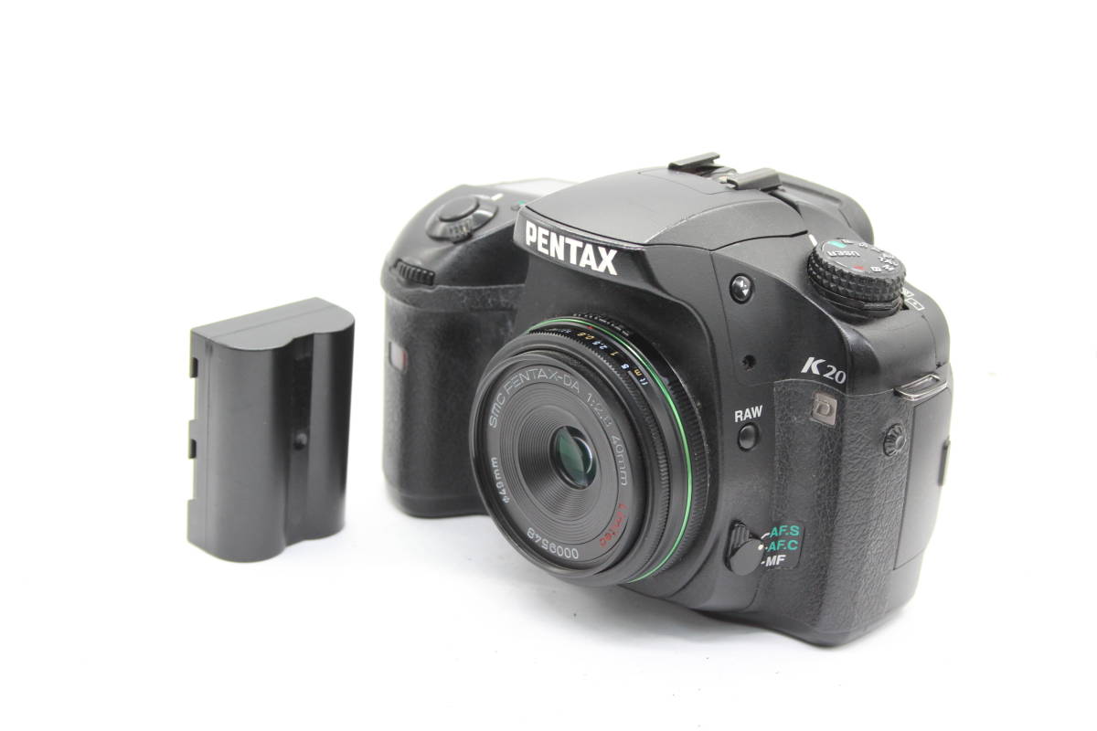 【返品保証】 ペンタックス Pentax K20 SR smc Pentax-DA 40mm F2.8 Limited バッテリー付き デジタル一眼 ボディレンズセット s1828